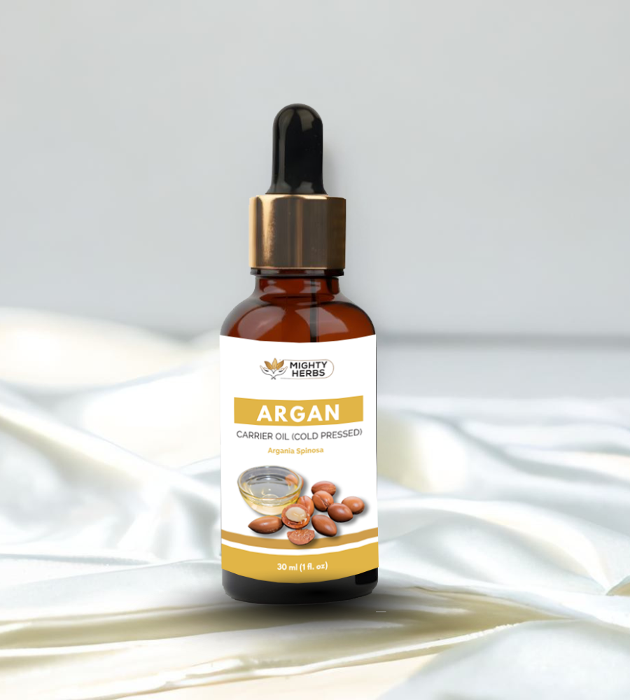 Mighty Herbs Argan Carrier Oil – 100% Pure & Cold Pressed